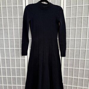 Lauren by Ralph Lauren Rich Navy Sweater Dress - Size XS